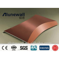 Panneau Composite Copper CCP 4mm Alucobond double face avec un prix d&#39;usine de largeur maximum de 2.03